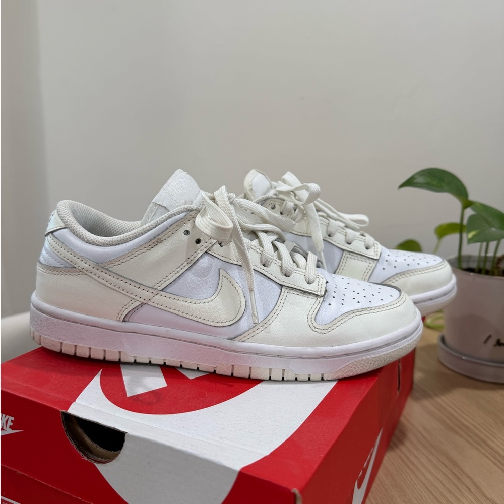 Nike dunks White Sail